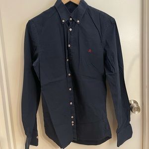 CH by Carolina Herrera button down shirt. Used. Size 15. Navy